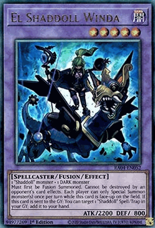 El Shaddoll Winda (V.8 - Ultimate Rare)