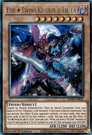 EvilTwins Ki-sikil & Lil-la (V.7 - Ultimate Rare)
