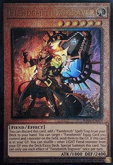 Fiendsmith Engraver (V.6 - Ultimate Rare)