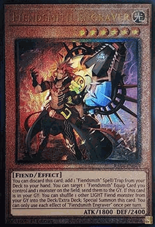 Fiendsmith Engraver (V.6 - Ultimate Rare)