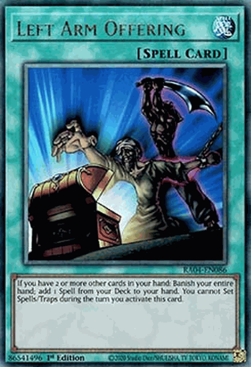 Left Arm Offering (V.7 - Ultimate Rare)