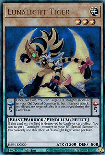 Lunalight Tiger (V.7 - Ultimate Rare)