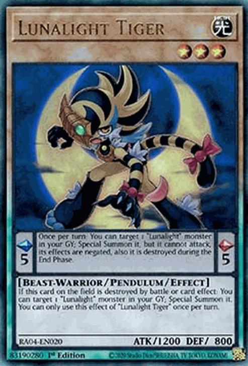 Lunalight Tiger (V.7 - Ultimate Rare)