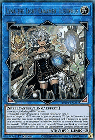 Lyna the Light Charmer, Lustrous (V.7 - Ultimate Rare)