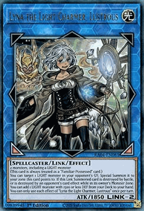 Lyna the Light Charmer, Lustrous (V.7 - Ultimate Rare)