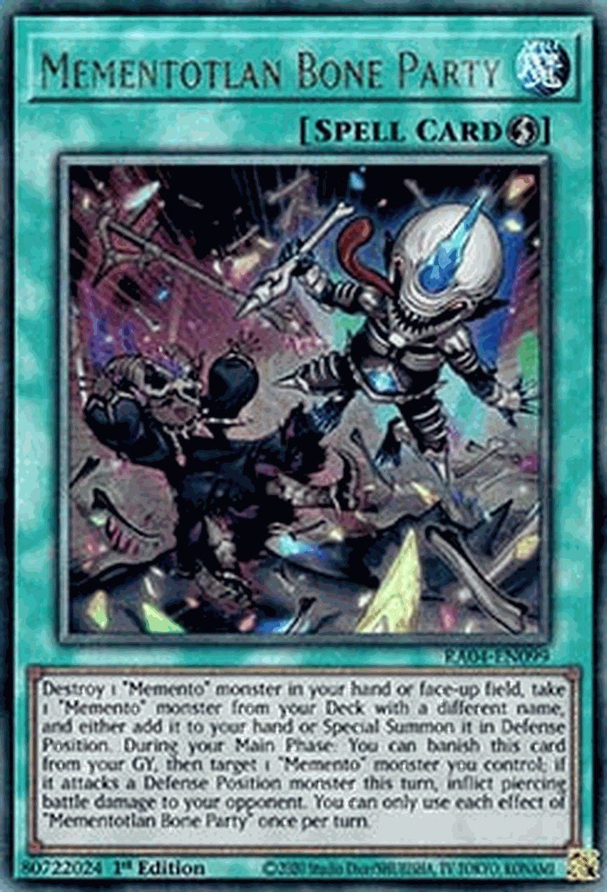 Mementotlan Bone Party (V.7 - Ultimate Rare)