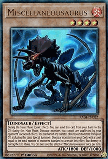 Miscellaneousaurus (V.7 - Ultimate Rare)