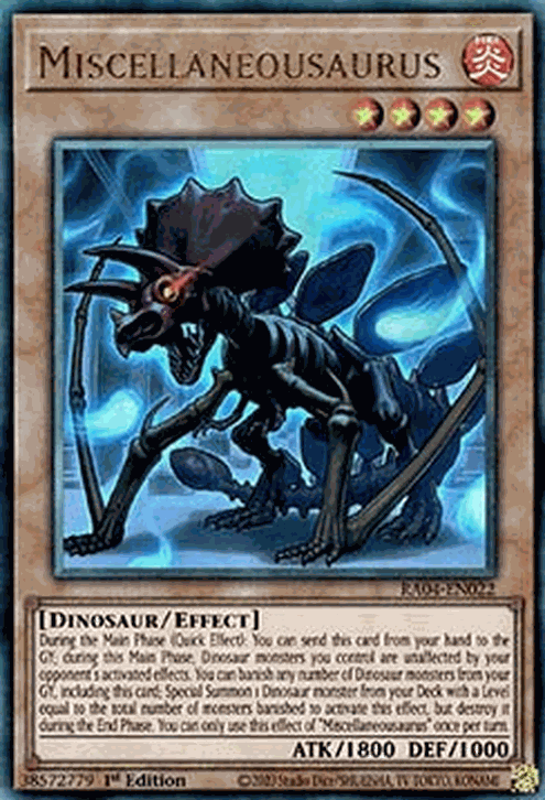 Miscellaneousaurus (V.7 - Ultimate Rare)
