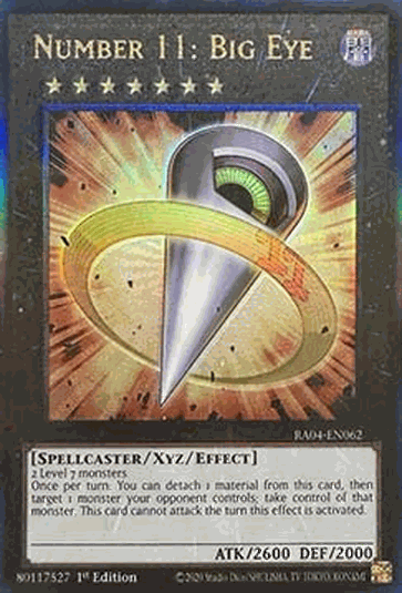 Number 11: Big Eye (V.7 - Ultimate Rare)