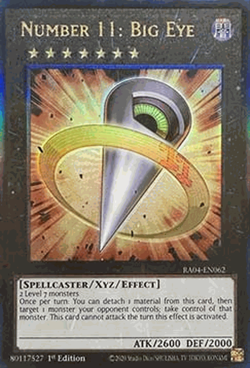 Number 11: Big Eye (V.7 - Ultimate Rare)