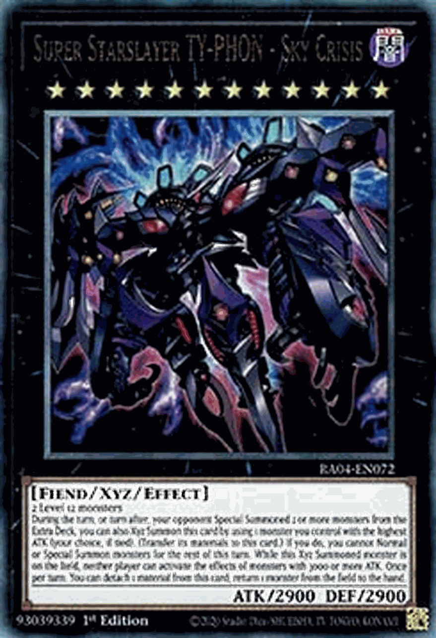 Super Starslayer TY-PHON - Sky Crisis (V.6 - Ultimate Rare)