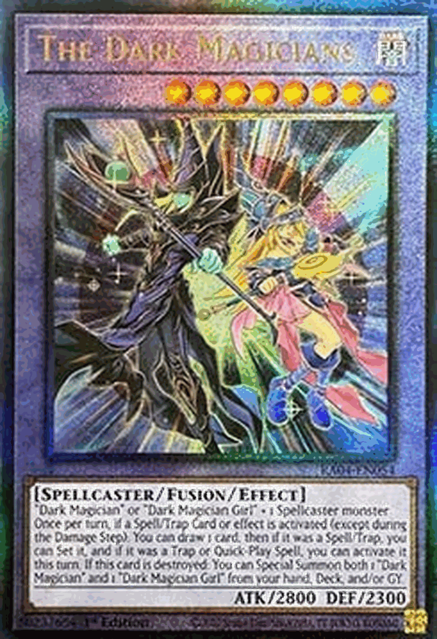 The Dark Magicians (V.7 - Ultimate Rare)