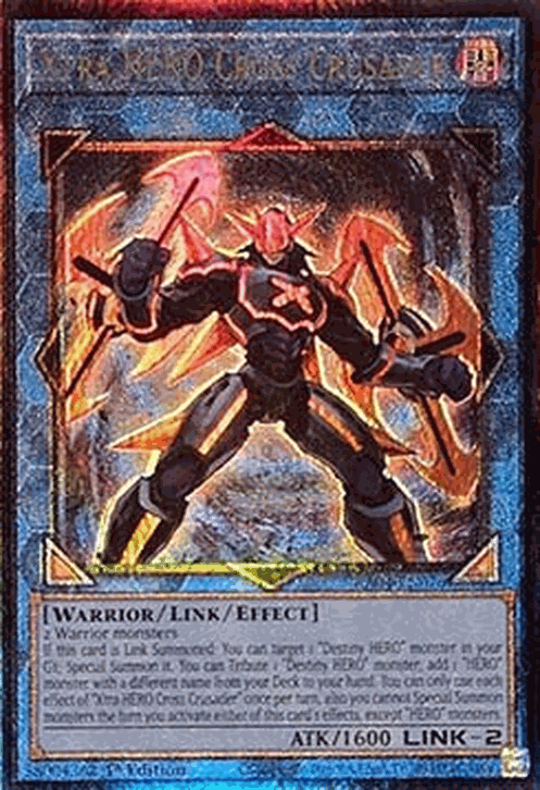 Xtra HERO Cross Crusader (V.7 - Ultimate Rare)