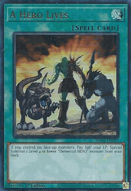 A Hero Lives (V.2 - Ultra Rare)