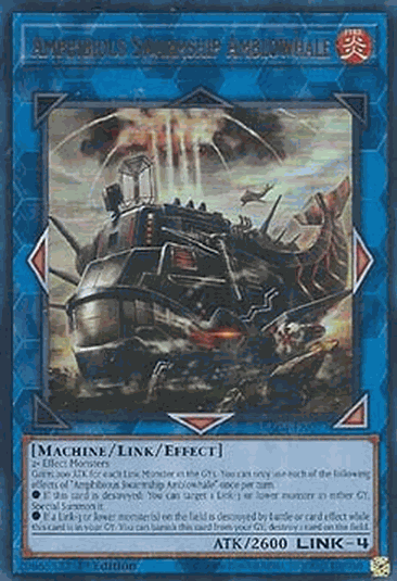 Amphibious Swarmship Amblowhale (V.2 - Ultra Rare)