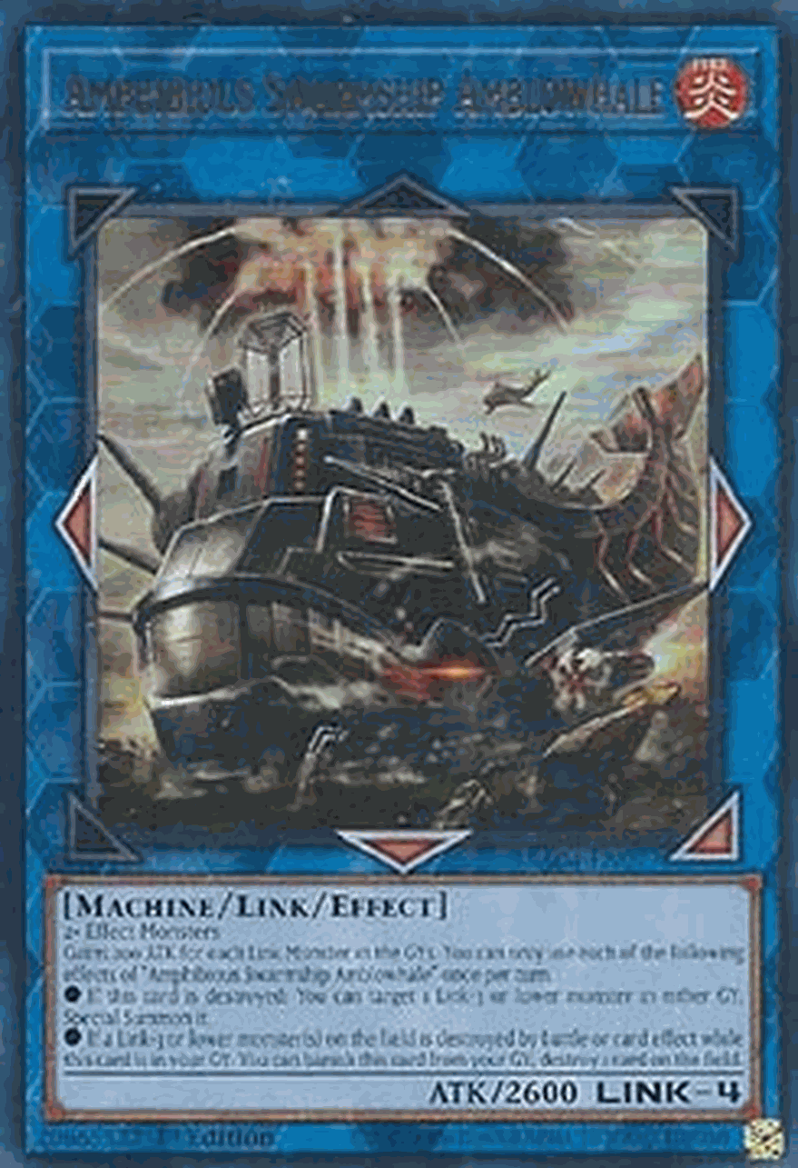 Amphibious Swarmship Amblowhale (V.2 - Ultra Rare)