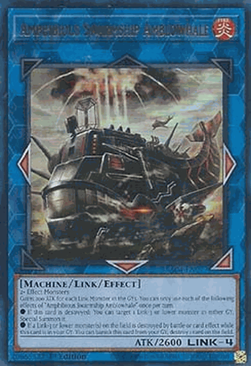 Amphibious Swarmship Amblowhale (V.2 - Ultra Rare)