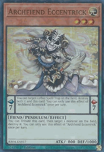 Archfiend Eccentrick (V.2 - Ultra Rare)