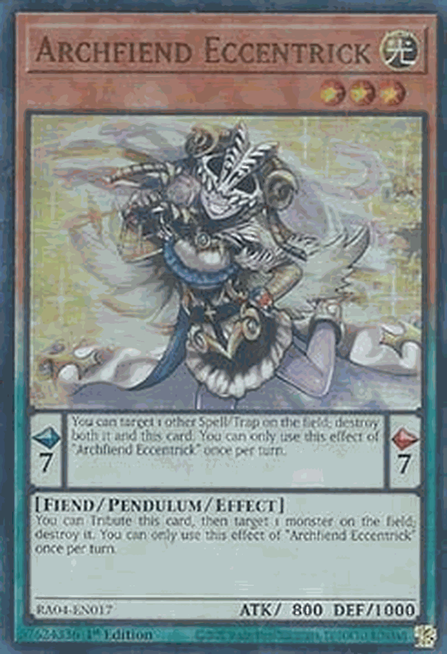 Archfiend Eccentrick (V.2 - Ultra Rare)