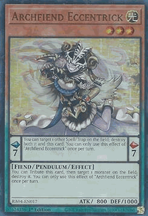 Archfiend Eccentrick (V.2 - Ultra Rare)