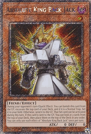 Absolute King Back Jack (V.1 - Platinum Secret Rare)
