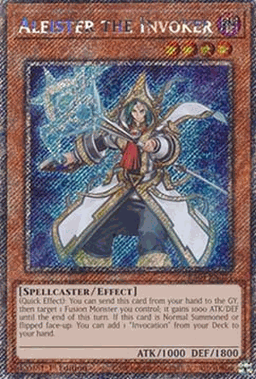 Aleister the Invoker (V.4 - Platinum Secret Rare)