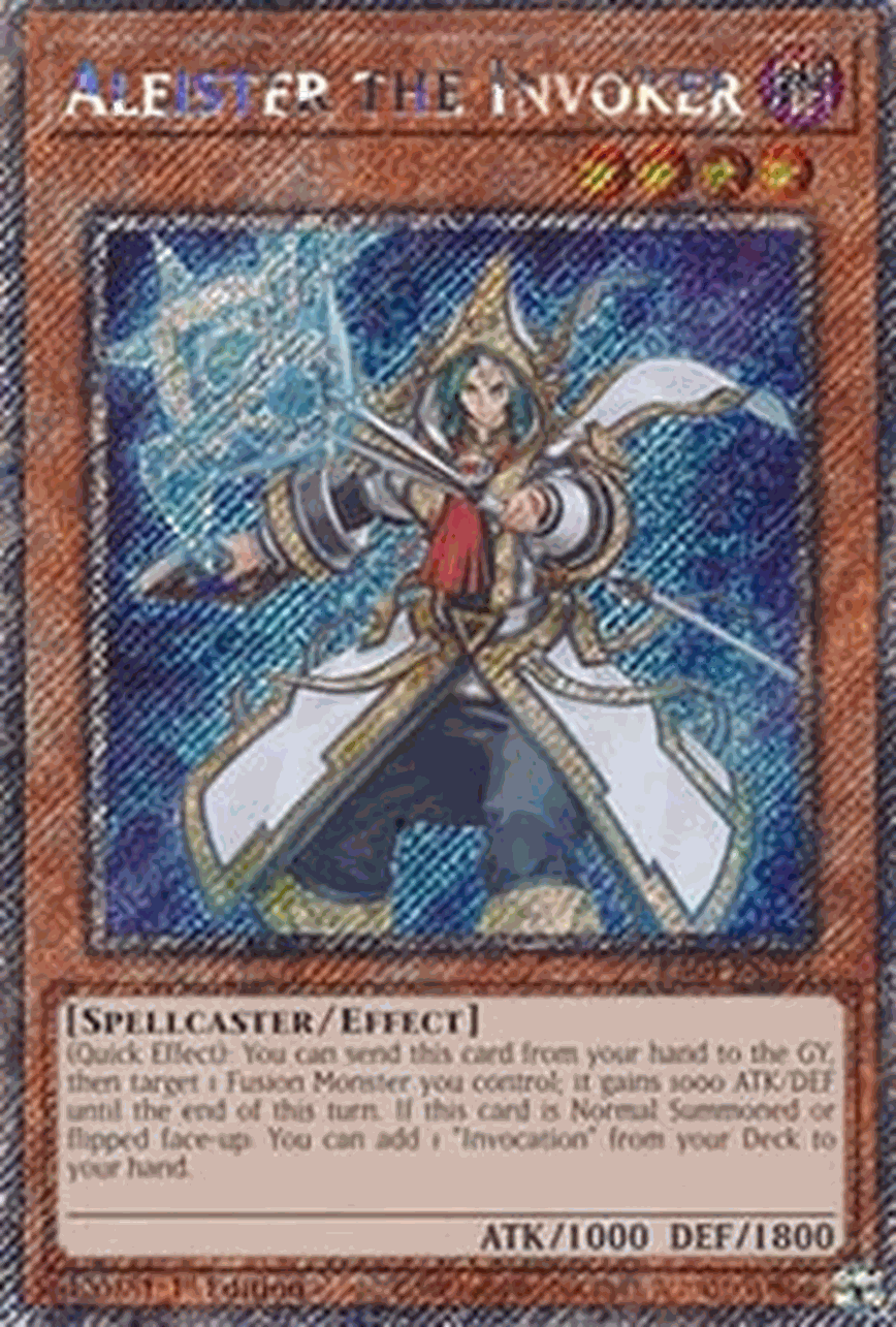 Aleister the Invoker (V.4 - Platinum Secret Rare)