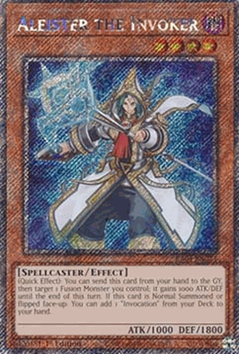 Aleister the Invoker (V.4 - Platinum Secret Rare)