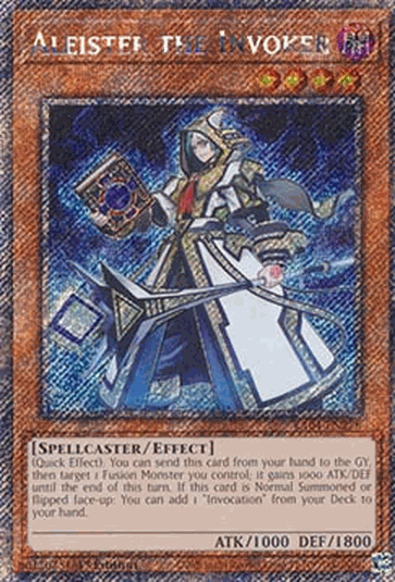 Aleister the Invoker (V.8 - Platinum Secret Rare)