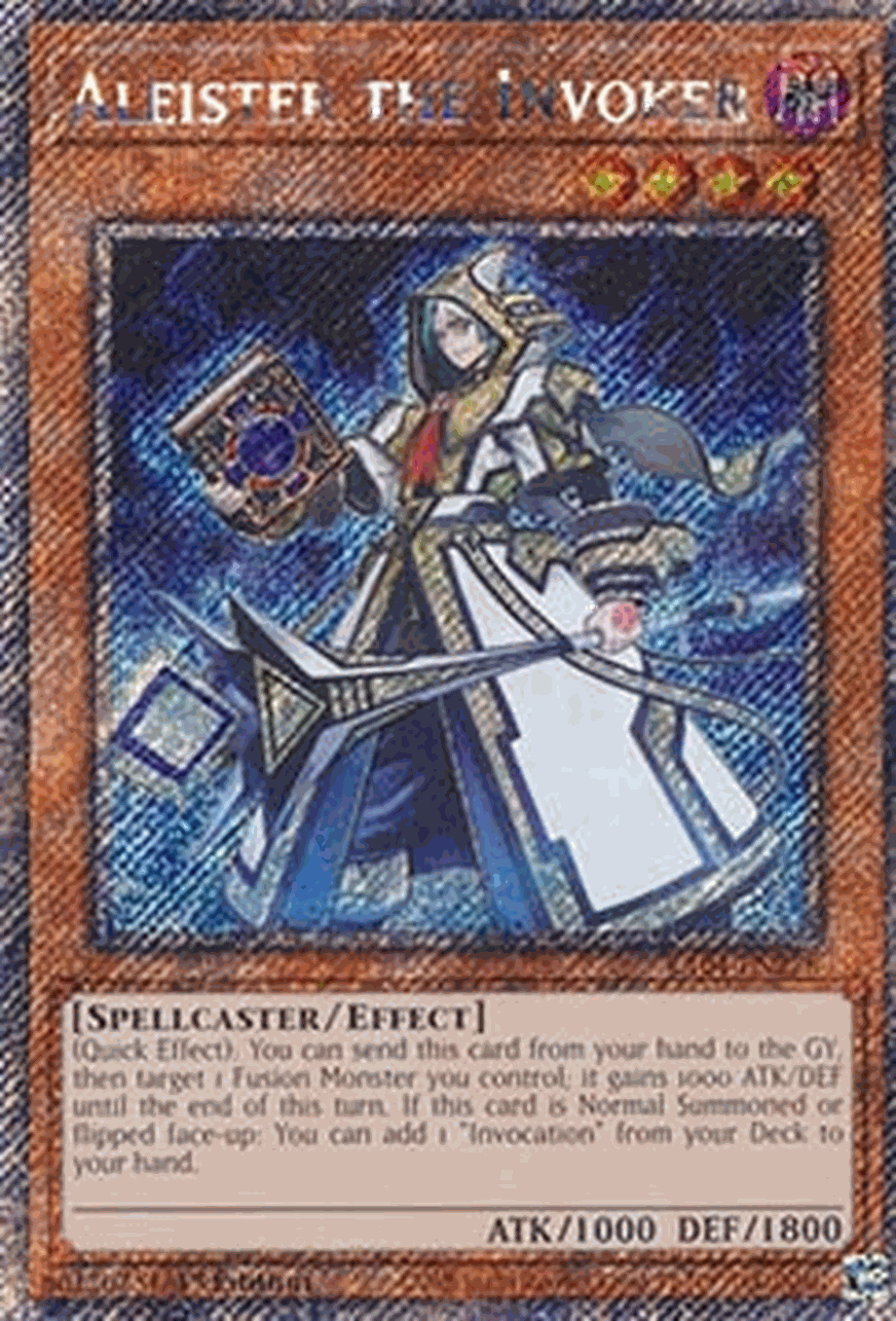 Aleister the Invoker (V.8 - Platinum Secret Rare)
