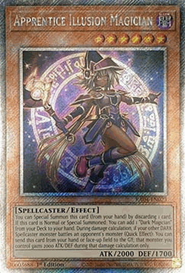 Apprentice Illusion Magician (V.4 - Platinum Secret Rare)