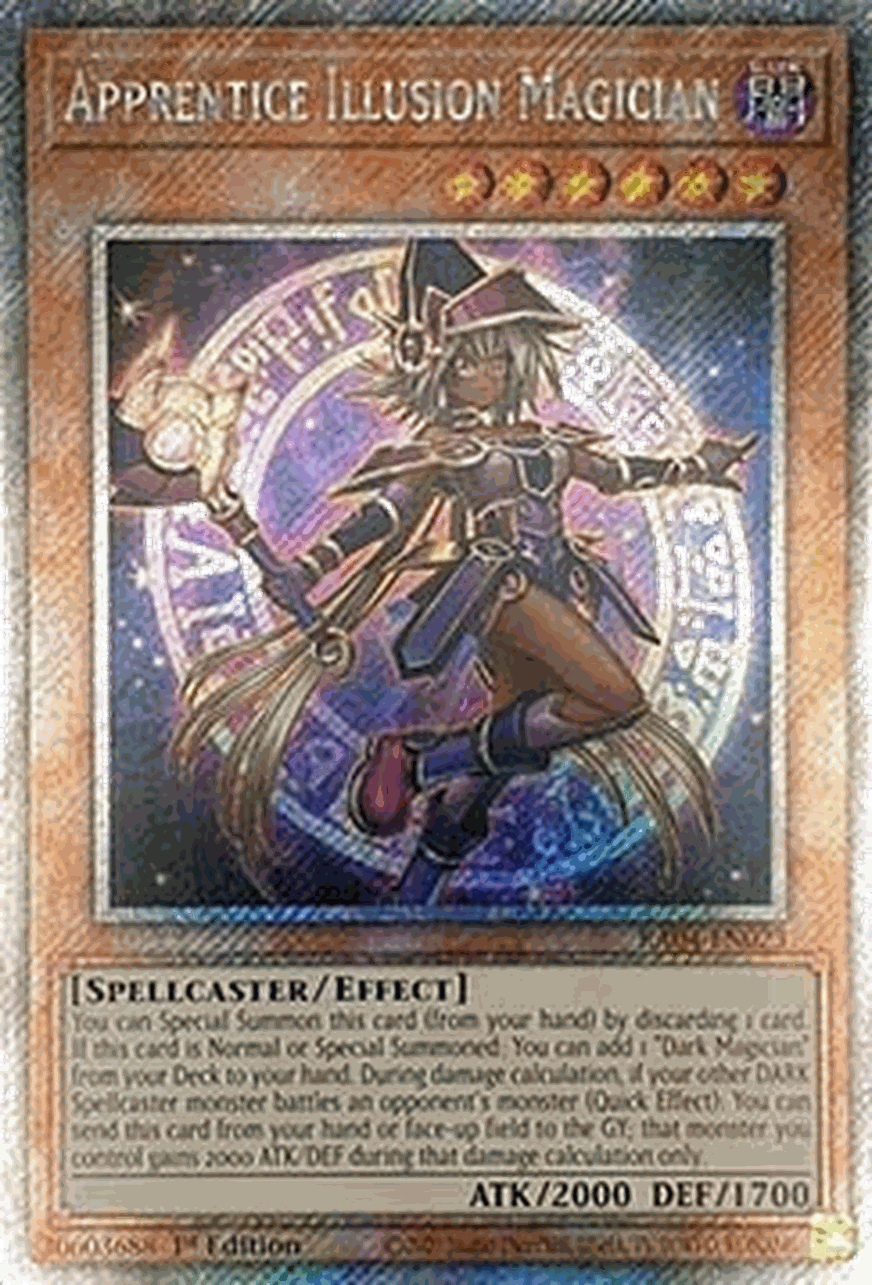 Apprentice Illusion Magician (V.4 - Platinum Secret Rare)