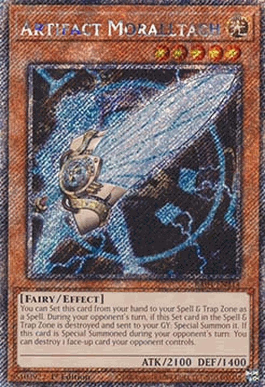 Artifact Moralltach (V.1 - Platinum Secret Rare)