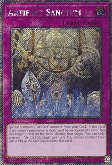 Artifact Sanctum (V.1 - Platinum Secret Rare)
