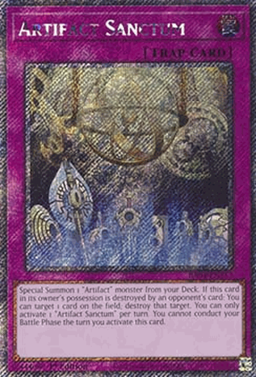 Artifact Sanctum (V.1 - Platinum Secret Rare)
