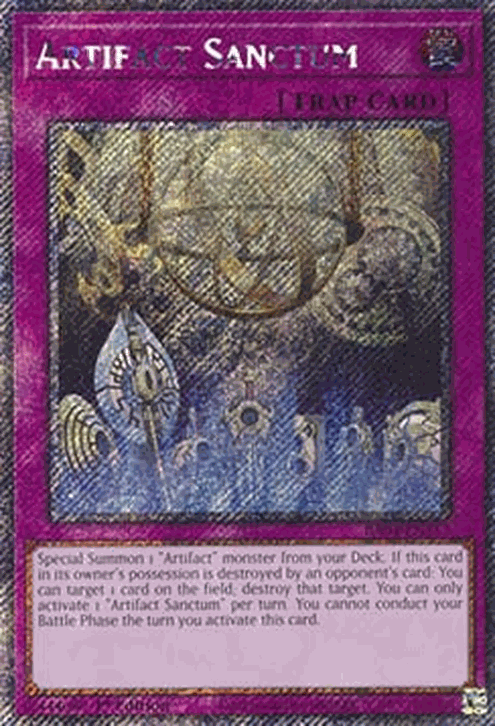 Artifact Sanctum (V.1 - Platinum Secret Rare)