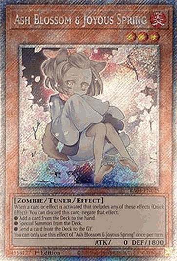 Ash Blossom & Joyous Spring (V.4 - Platinum Secret Rare)