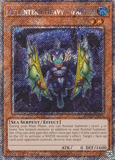 Atlantean Heavy Infantry (V.4 - Platinum Secret Rare)