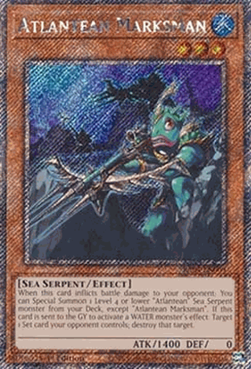 Atlantean Marksman (V.4 - Platinum Secret Rare)