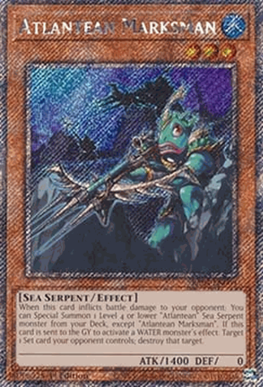 Atlantean Marksman (V.4 - Platinum Secret Rare)
