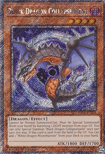 Black Dragon Collapserpent (V.1 - Platinum Secret Rare)