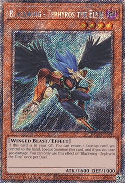 Blackwing - Zephyros the Elite (V.1 - Platinum Secret Rare)