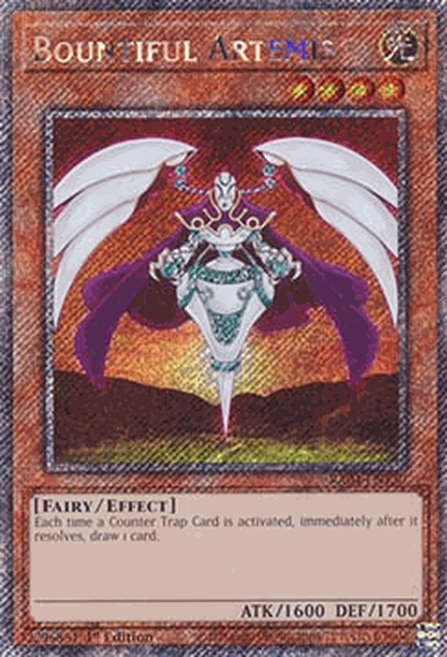 Bountiful Artemis (V.1 - Platinum Secret Rare)