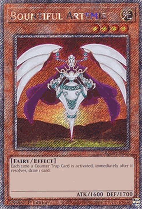 Bountiful Artemis (V.1 - Platinum Secret Rare)