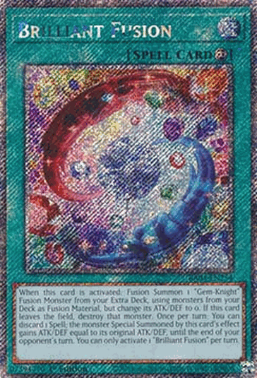 Brilliant Fusion (V.1 - Platinum Secret Rare)