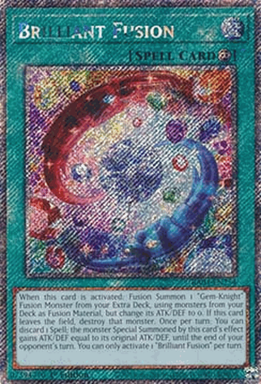 Brilliant Fusion (V.1 - Platinum Secret Rare)