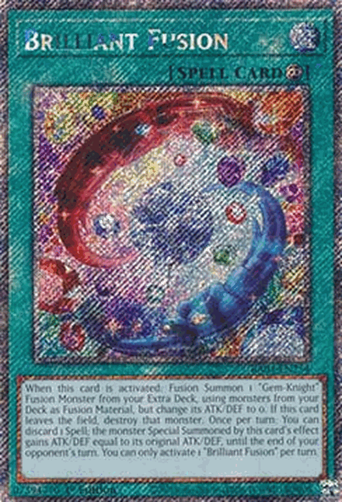 Brilliant Fusion (V.1 - Platinum Secret Rare)