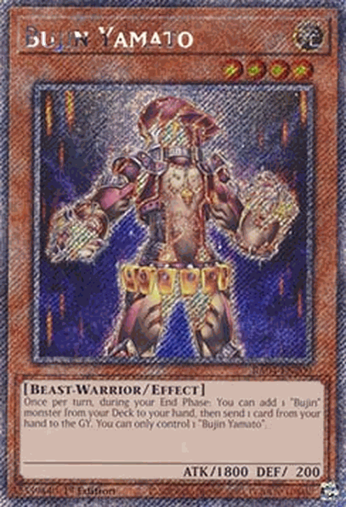 Bujin Yamato (V.1 - Platinum Secret Rare)