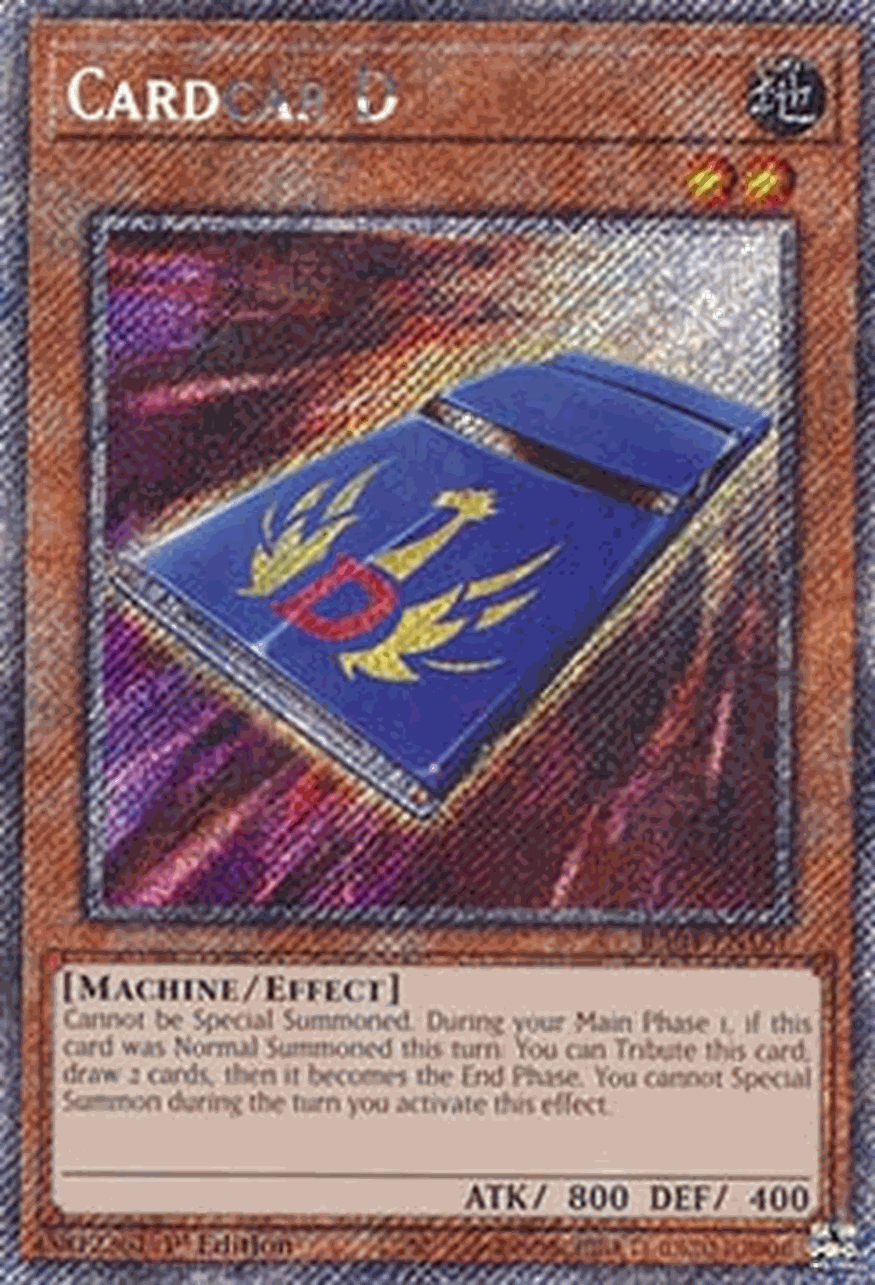 Cardcar D (V.1 - Platinum Secret Rare)
