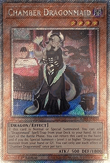 Chamber Dragonmaid (V.4 - Platinum Secret Rare)
